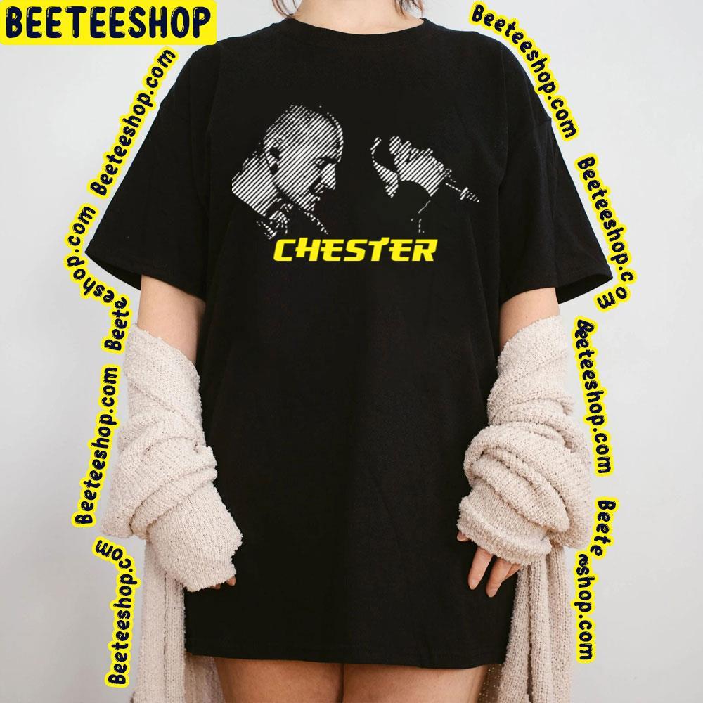 Yellow Text Chester Linkin Park Beeteeshop Trending Unisex T-Shirt